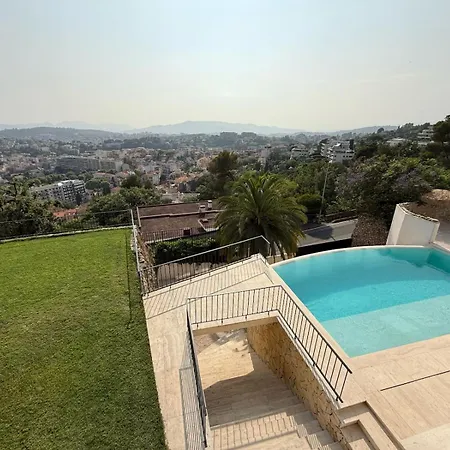 Grande Villa, 6 Chambres, Vue Mer, Montagne & De Cannes Villa