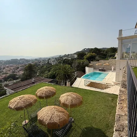 Grande Villa, 6 Chambres, Vue Mer, Montagne & De Cannes Villa *