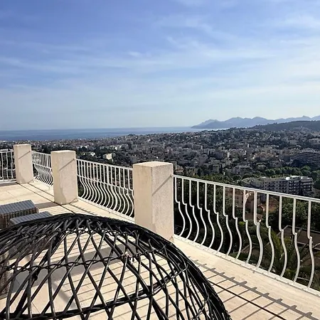 Grande Villa, 6 Chambres, Vue Mer, Montagne & De Cannes * Le Cannet