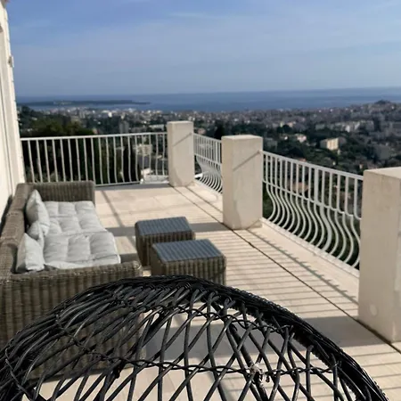 Grande Villa, 6 Chambres, Vue Mer, Montagne & De Cannes *