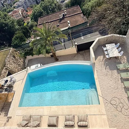 Grande Villa, 6 Chambres, Vue Mer, Montagne & De Cannes Villa