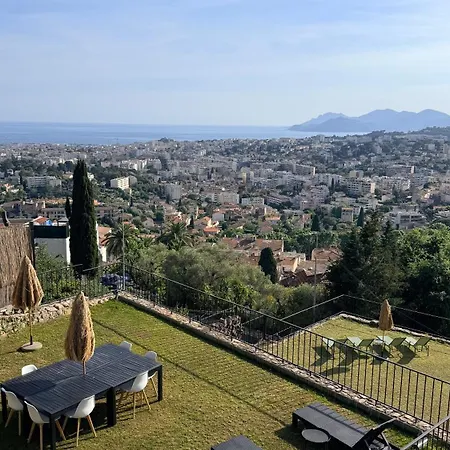 Grande Villa, 6 Chambres, Vue Mer, Montagne & De Cannes Le Cannet
