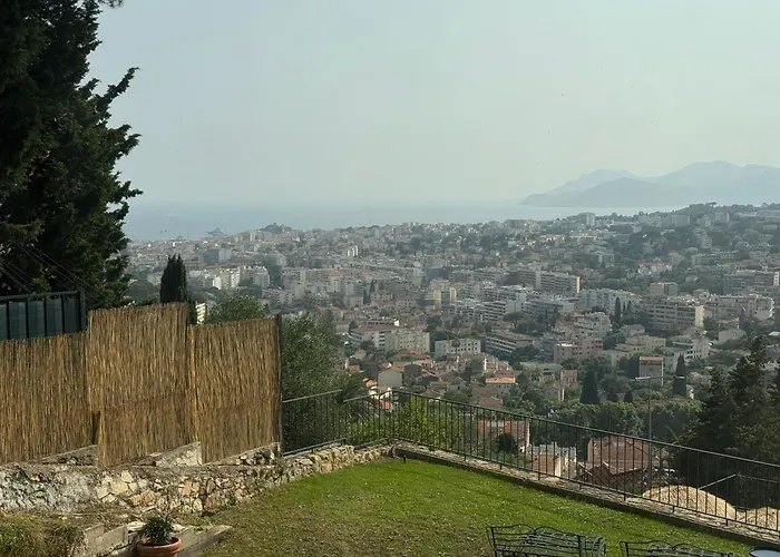 Grande Villa, 6 Chambres, Vue Mer, Montagne & De Cannes